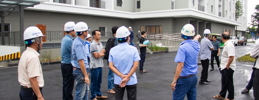 WEST SKY 4: HOÀN THIỆN CHẤT LƯỢNG, ĐOÀN KIỂM TRA SỞ XÂY DỰNG TP. HUẾ KIỂM TRA CÔNG TÁC NGHIỆM THU HOÀN THÀNH